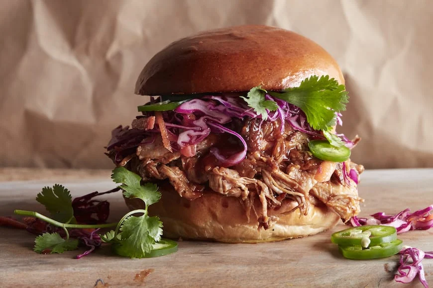 Wannabe Pulled Pork Burger
