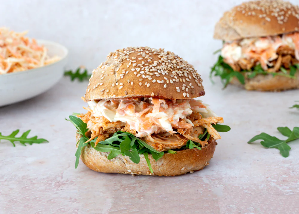 Pulled Chicken Burger